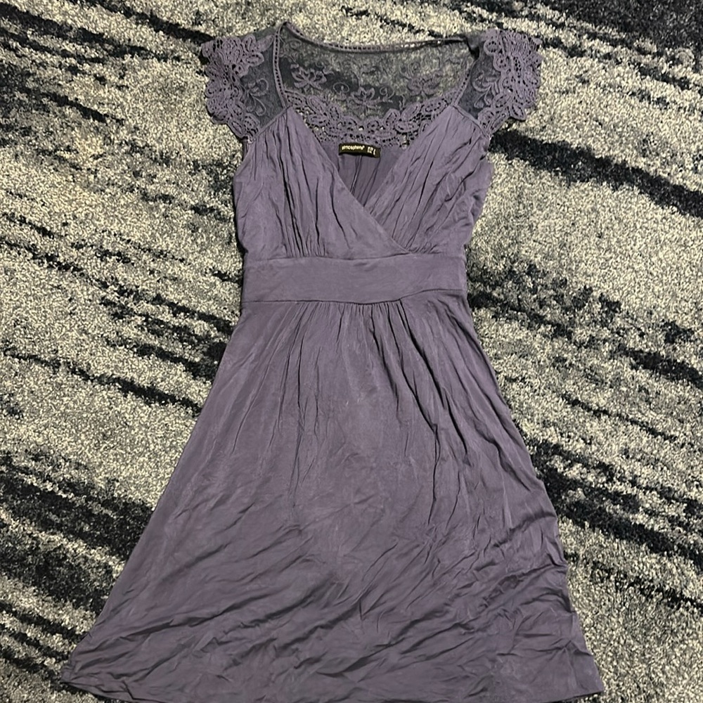 Blue dress